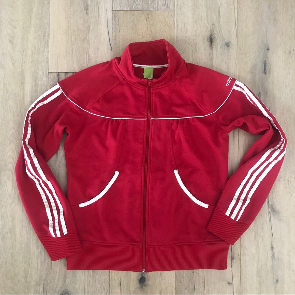ADIDAS Red Track Jacket